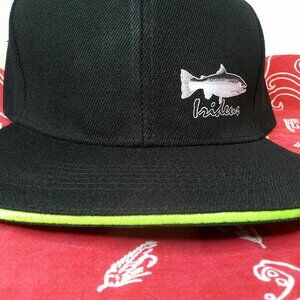 Irideus flat visor modern cut fishing hat pro team wear